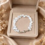 Diamond Kesim Ay Taşı Premium Bileklik – El Yapımı Özel Seri