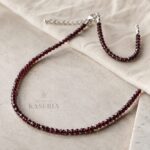 Garnet (Lal) Doğal Taş Kolye - Görsel 2