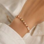 Güneş Taşı, Sitrin & Mokaite Jasper Doğal Taş Bileklik – 4 mm