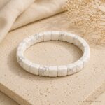 Doğal Havlit Taşı Bileklik – 21 cm - Görsel 2