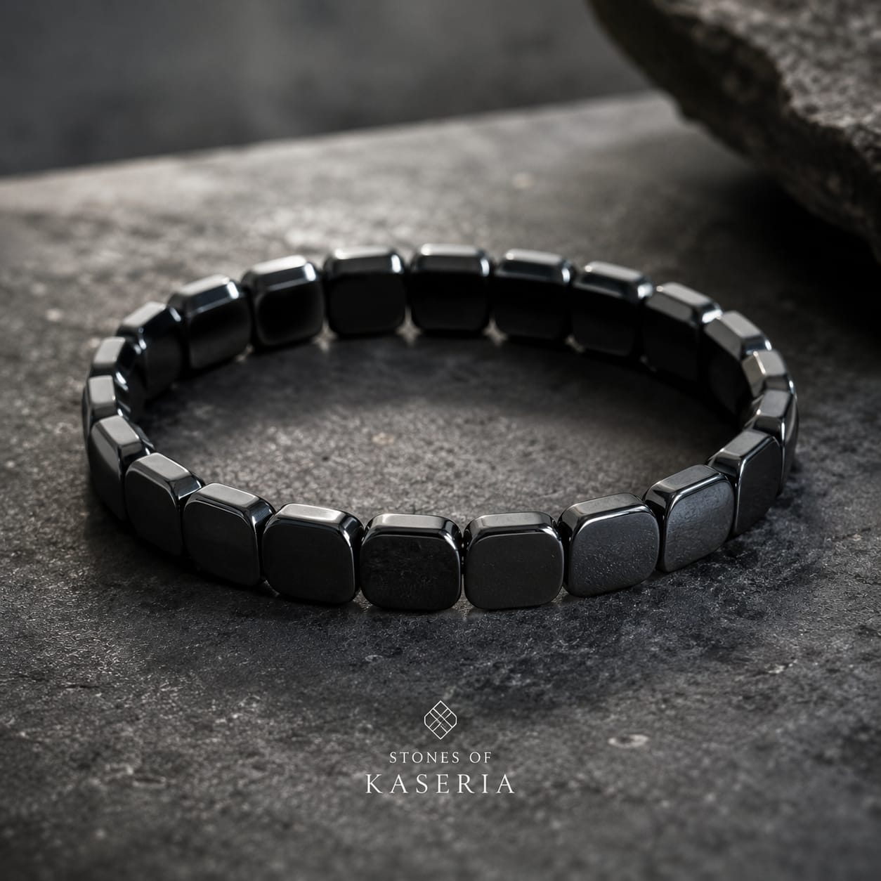 Hematit Rolex (3) Hematit Rolex Bileklik – 21 cm - Görsel 1