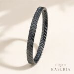 Hematit Doğal Taş Bileklik - 20 cm - Görsel 3