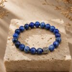 Lapis Lazuli 8 mm Premium Doğal Taş Bileklik - Görsel 2