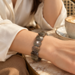 Rolex Kesim Labradorit Taşı Bileklik