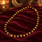 Litvanya Baltık Kehribarı Kolye – Sarı ve Koyu Tonlu Doğal Taş Tasarım